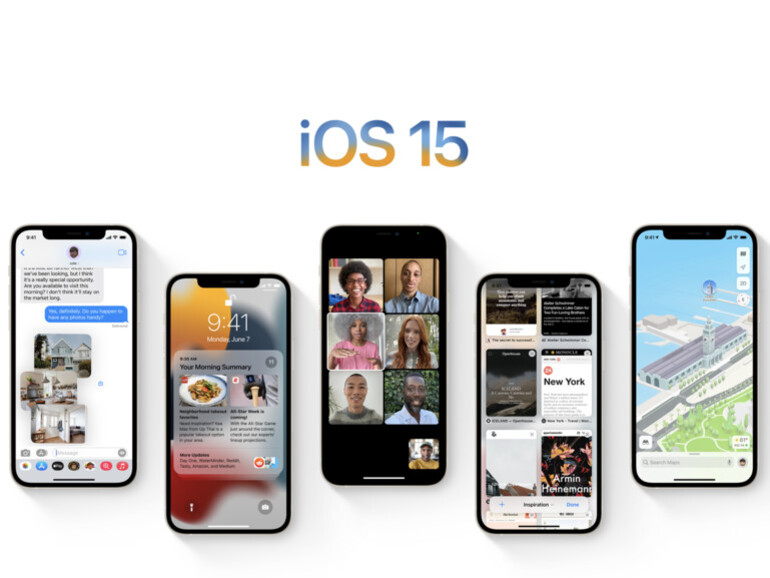 iOS 15 kündigt sich an