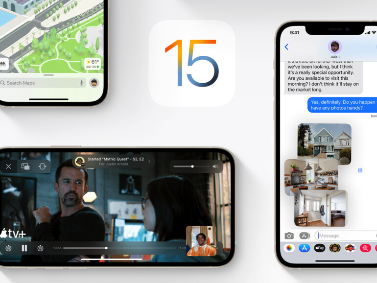 iOS 15 kommt