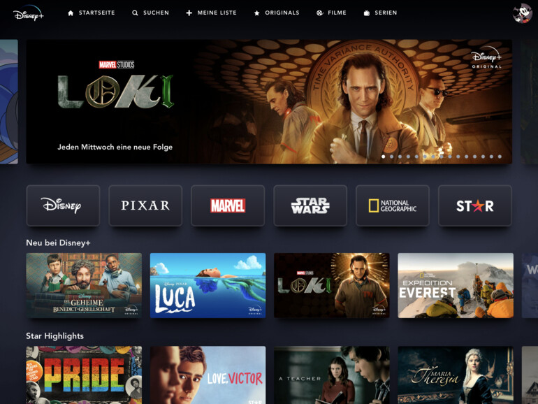 Disney+ Neuzugänge im Juli 2021