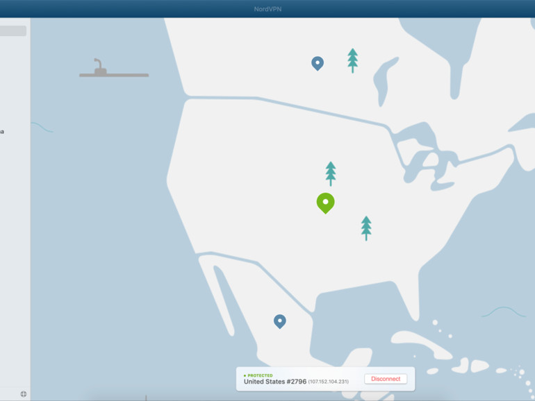 Wähle aus rund 5500 NordVPN-Servern in 59 Ländern und genieße das schnellste VPN-Erlebnis.