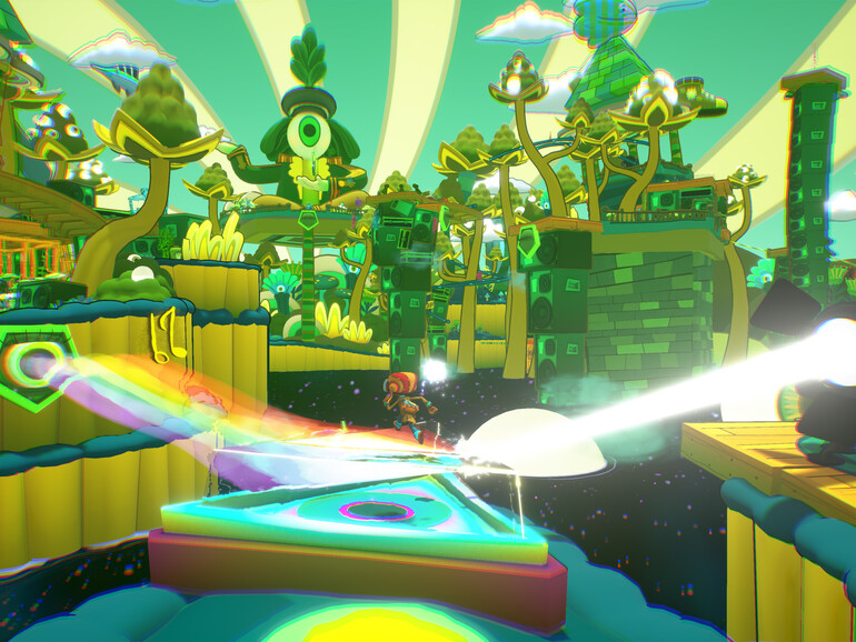 Diese Gedankenwelt bedient sich des Themas „Festivals“ und wirkt wohl auch deshalb wie ein LSD-Trip…