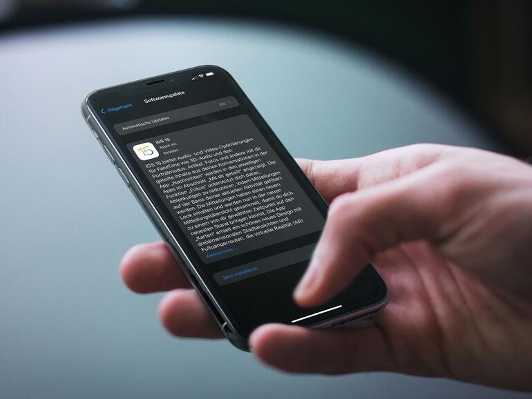 iOS 15 steht zum Download bereit
