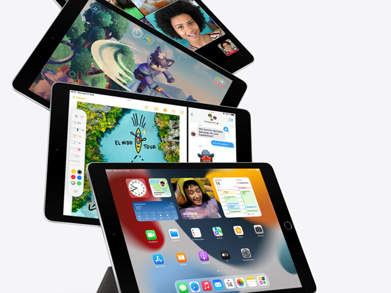 Leider nicht alles neu: Auch in diesem Jahr verzichtet Apple bei dem iPad der 9. Generation auf ein neues Design.