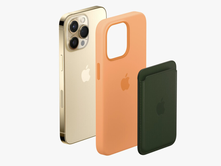 iPhone 13 mit MagSafe-Zubehör