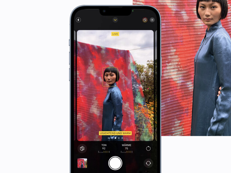 Fotografische Stile auf dem iPhone 13