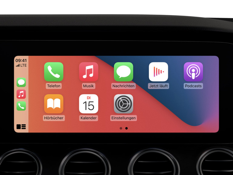 Apple CarPlay soll Klimaanlage und Fahrzeugfunktionen steuern
