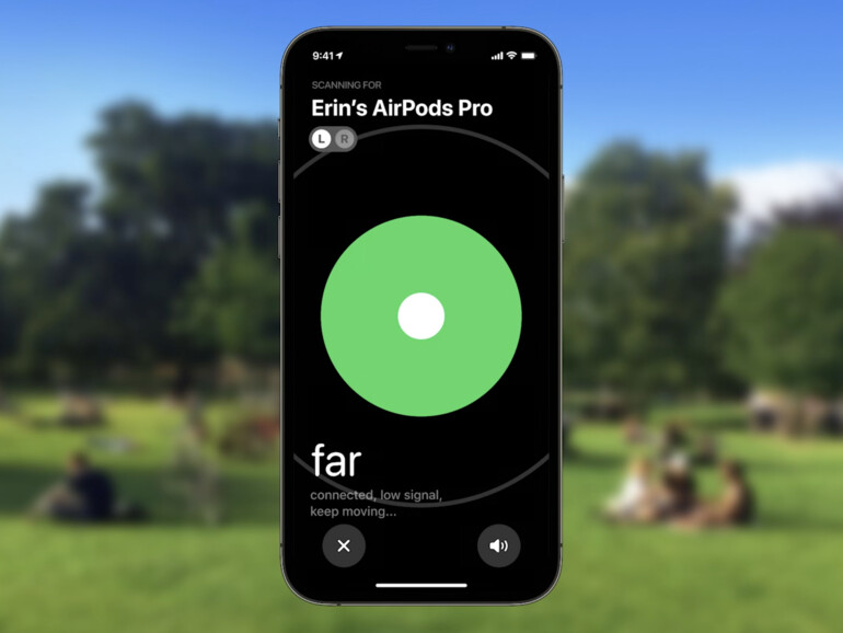 Die AirPods unterstützen nun das „Wo ist?“-Netzwerk