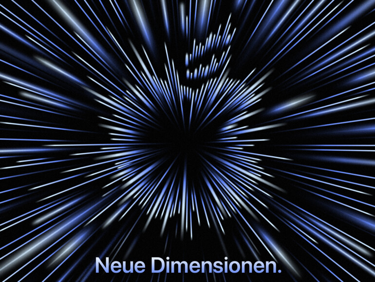 Apples Einladung zum Oktober-Event