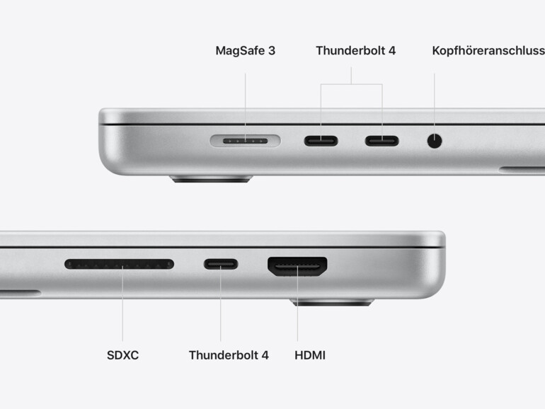Nicht nur alle verlorengeglaubten Anschlüsse sind zurück, auch die Touch Bar wurde durch echte Tasten ersetzt.