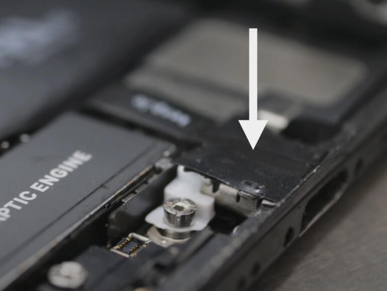 Ein iPhone X hat einen USB-C-Port erhalten