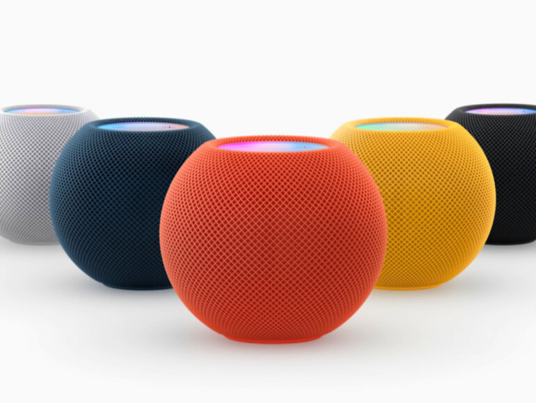HomePod-Minis gibt es jetzt auch in Farbe