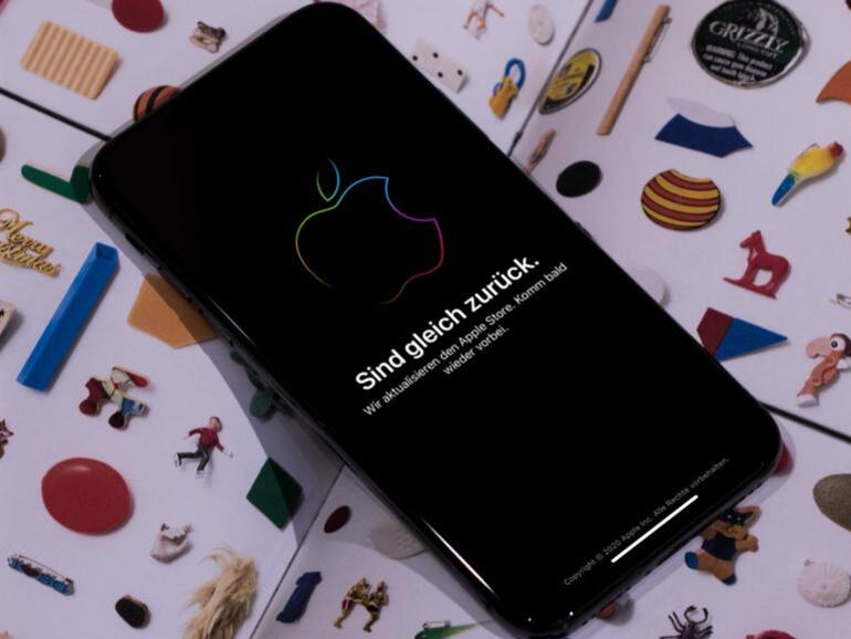 Der Apple Store ist in Vorbereitung auf den Black Friday offline.