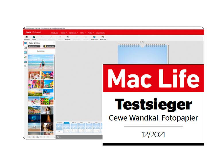 Cewe Echtfotokalender Testergebnis