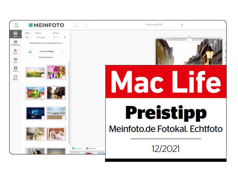 Meinfoto.de Echtfotokalender Testergebnis