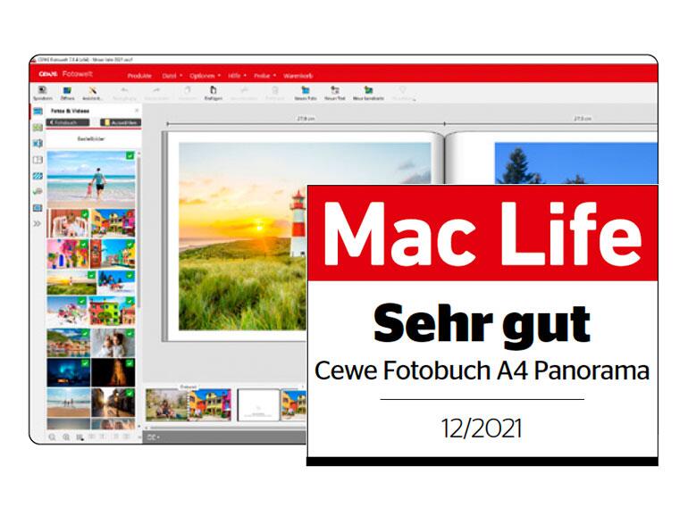 Cewe Digitaldruck-Fotobuch Testergebnis
