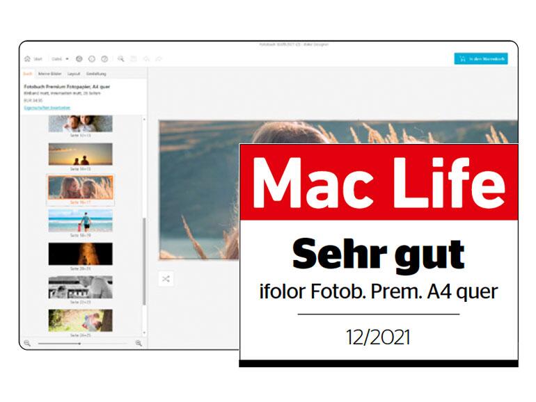 ifolor Echtfotobuch Testergebnis