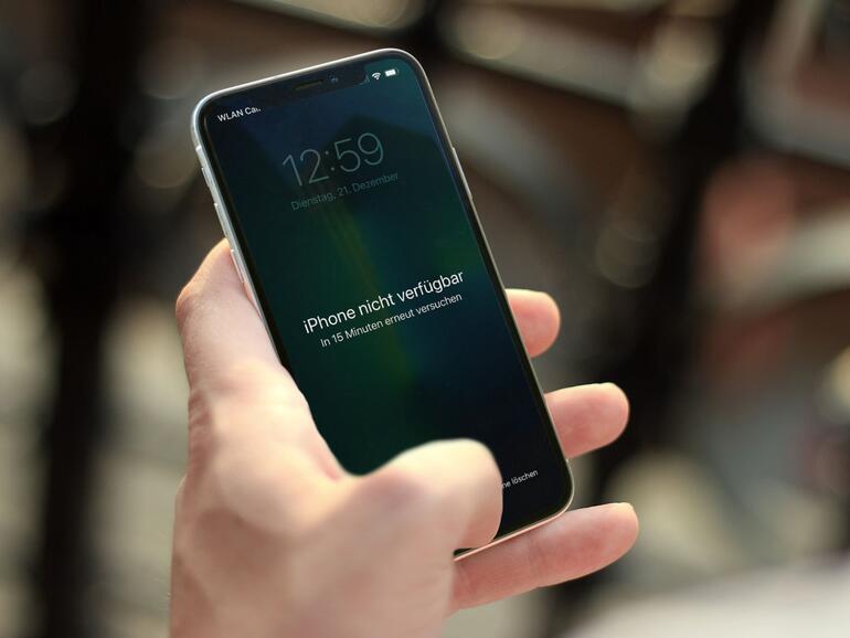 Das iPhone ist gesperrt. Was nun?