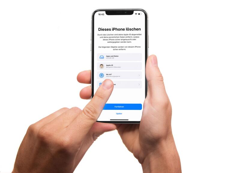 Setze dein iPhone zurück, bevor du es verkaufst