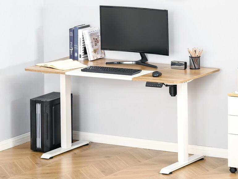 Vinsetto PC-Tisch elektrisch höhenverstellbar