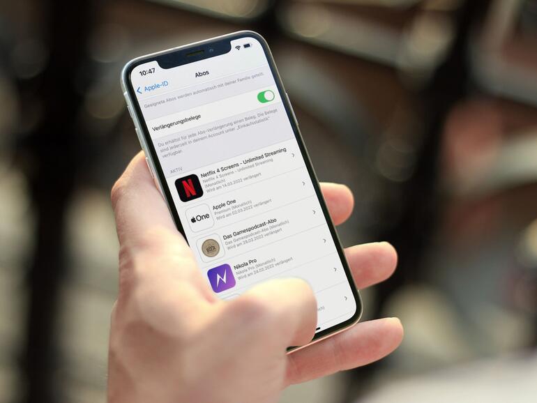 Du kannst mit wenigen Handgriffen deine Abonnements kündigen.