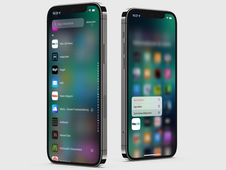 Apps zum Home-Bildschirm hinzufügen