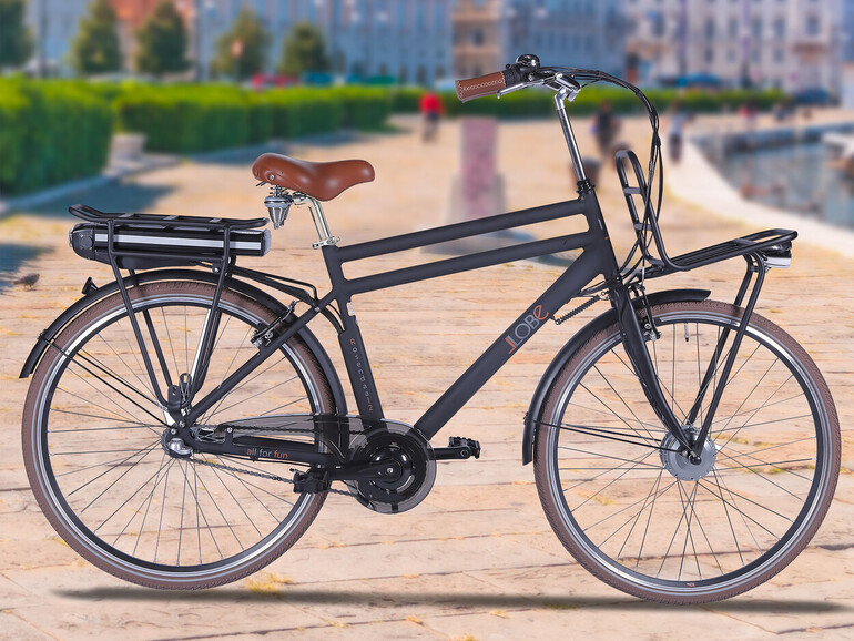 Alu-Elektro-City-Bike von LLobe