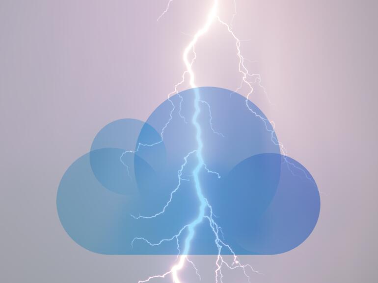 Donnerwetter in der iCloud