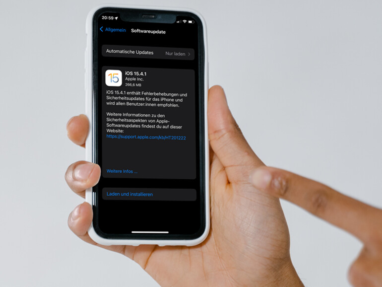 iOS 15.4.1 ist da