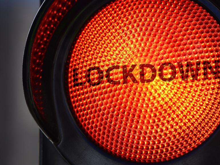 Lockdown-Warnung