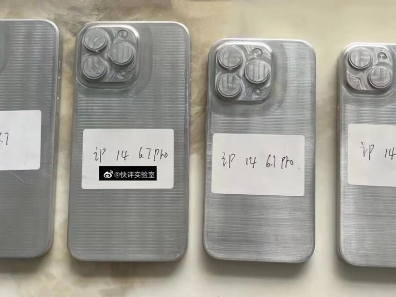 So sollen die neuen iPhone 14-Modelle aussehen