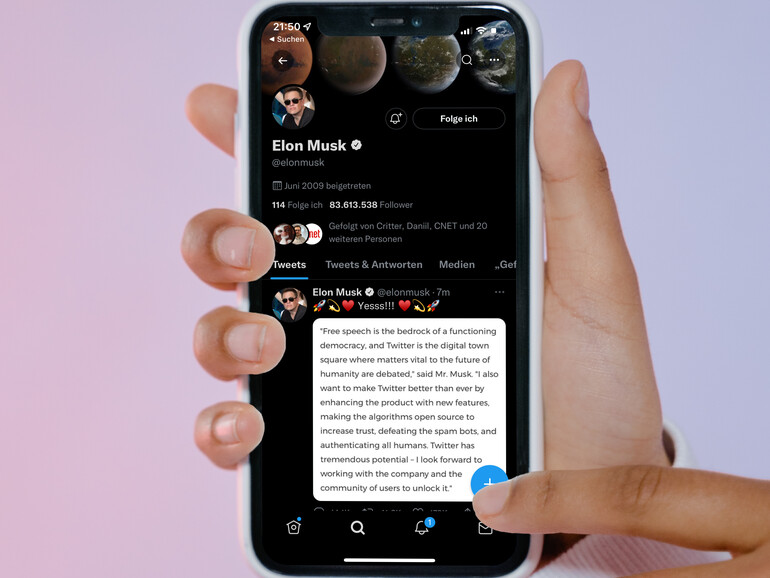 Musk twittert zur Übernahme von Twitter