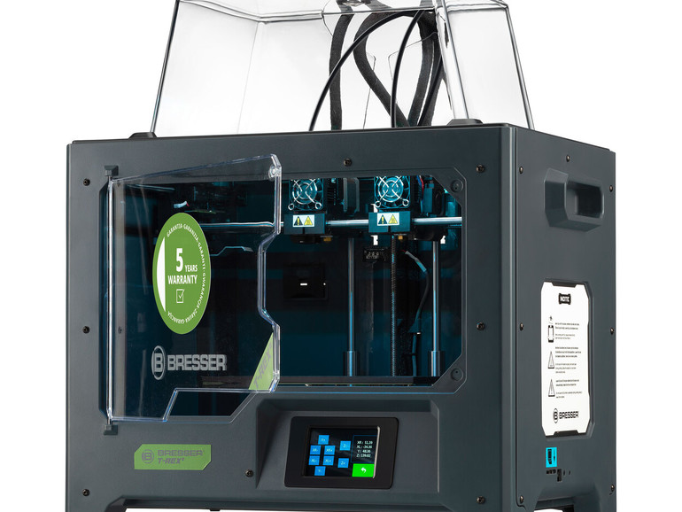 Aldi Bresser 3DDrucker TREX2 mit Twin Extruder zum Sonderpreis Mac