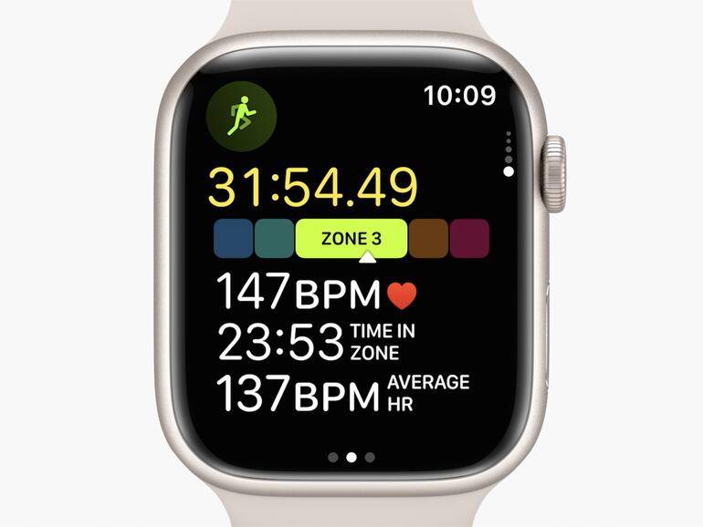 Mit den Herzratenzonen kannst du besser im Blick behalten, wie stark dein Herz bei Work-outs schlägt.