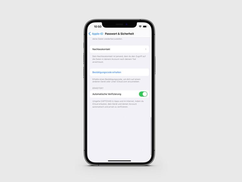 iOS 16 bringt die „Automatische Verifizierung“.