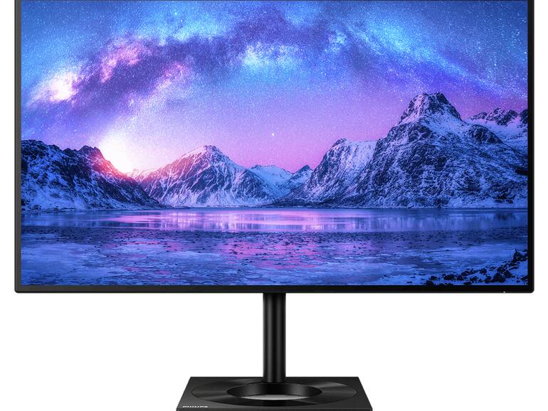 Leuchtende Farben: Zwar eignet sich der Philips 279C9 letztlich nicht für die farbechte Arbeit an Videos und in der Druckvorstufe, im Büro und Homeoffice weiß die messerscharfe Darstellung des matten Displays jedoch zu begeistern.