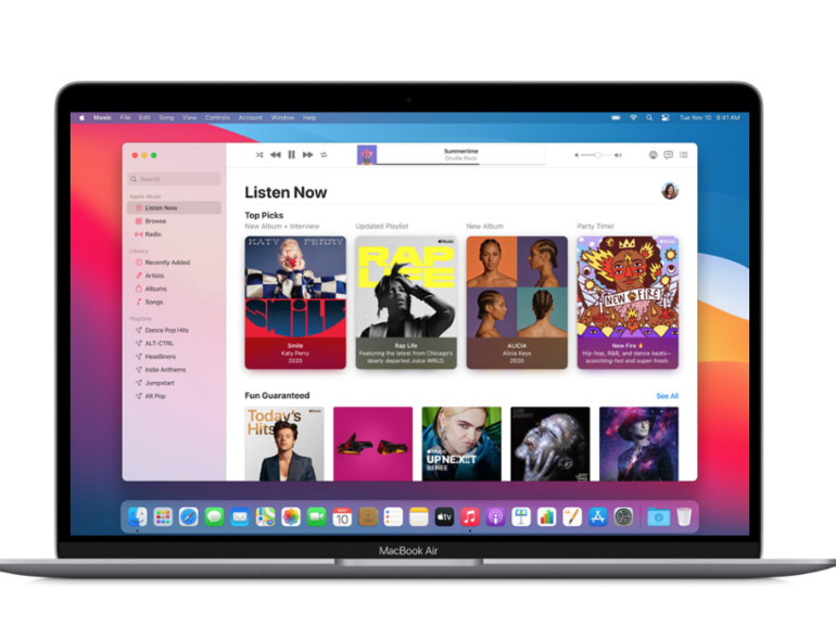 Apple teilte iTunes mit dem Wechsel auf macOS Catalina in drei Anwendungen auf