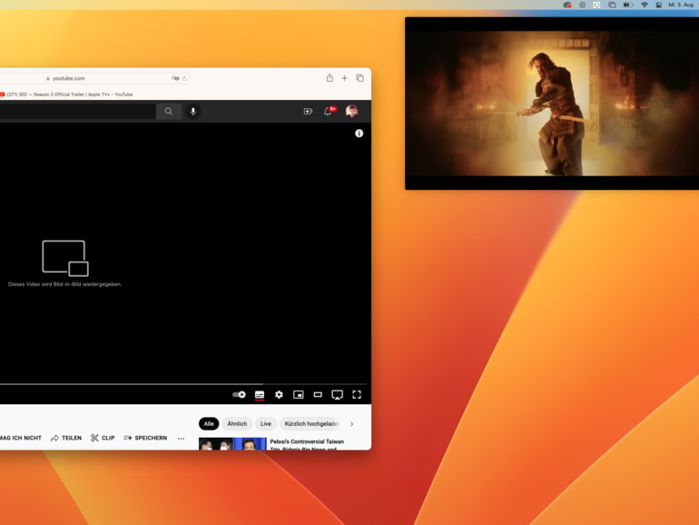YouTube BildinBildFunktion am Mac nutzen so geht