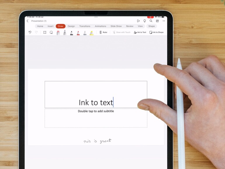 Word für das iPad unterstützt bald Handschrifterkennung Mac Life