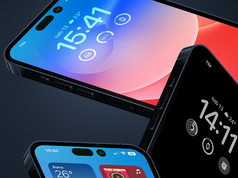 Anpassbarer Sperrbildschirm.