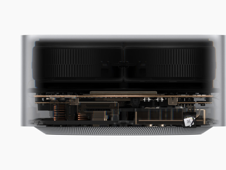 Mac Studio im Röntgen