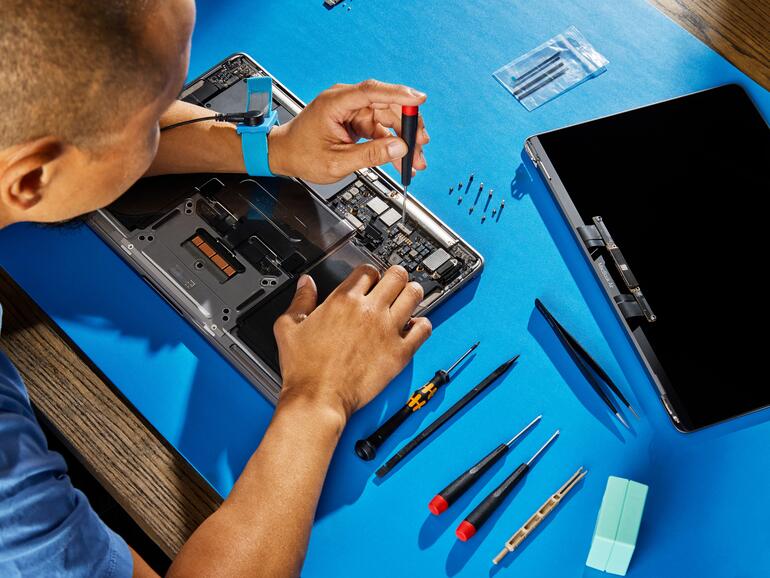 Apple weitet Self Service-Reparatur auf Mac Notebooks aus
