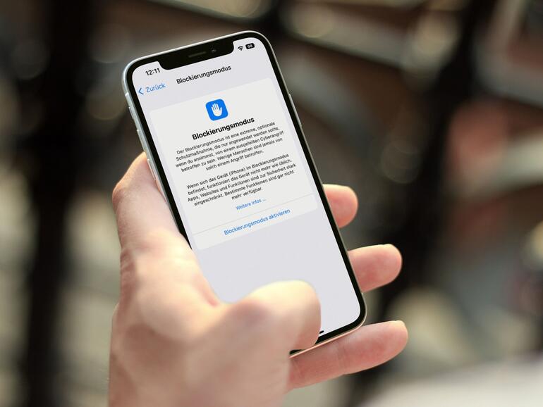 Der Blockierungsmodus von iOS 16 muss mehrfach bestätigt werden