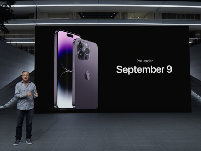 Der Vorbestellstart für das iPhone 14 ist der 9. September