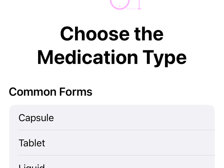 In the US, the functions for medication are much more extensive. But at least as a European user, you can enter all your pills and be reminded to take them.