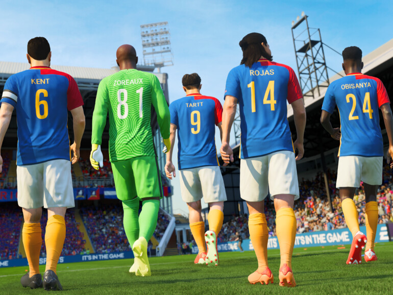 ... sowie seine Mannschaft, der AFC Richmond