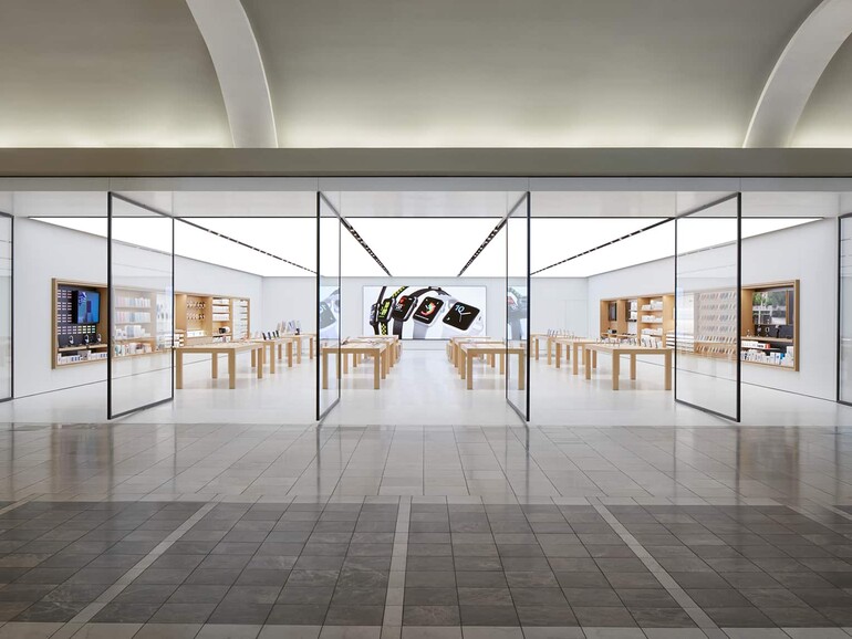 Transparenz nicht nur bei den Schaufenstern: Mitarbeiter:innen des Apple Store in Oklahoma City fordern mehr Mitspracherecht.