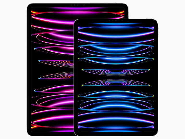 Abermals ein Duo aus 11-Zoll- und 12,9-Zoll-Variante: Das neue iPad Pro. Dem großen Gerät vorbehalten bleibt auch in diesem Jahr das Mini-LED-Display – und das trotz fleißgem Drehen an der Preisschraube.
