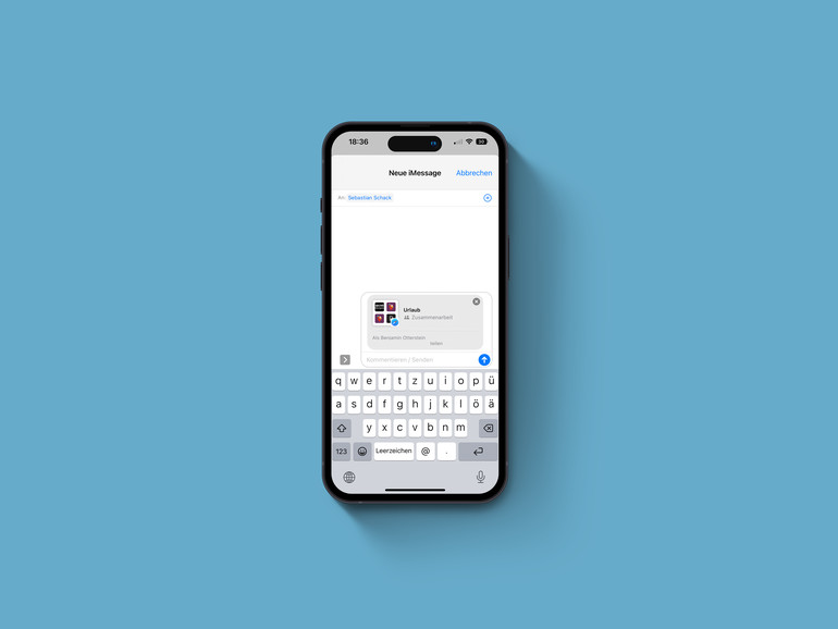 Unter iOS 16 kannst du Tabgruppen mit deinen Liebsten teilen.