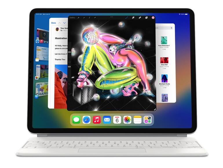 Stage Manager auf dem iPad Pro