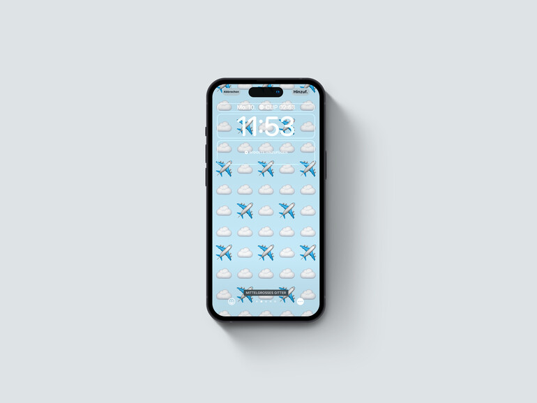 Mit dem neuen Sperrbildschirm kannst du auch individuelle Wallpaper erstellen